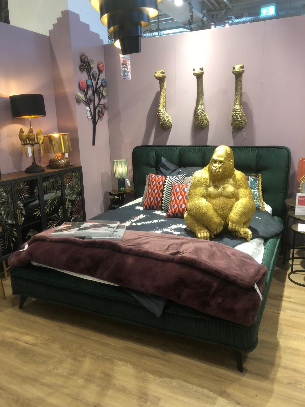 KARE Green Bett Benita 160cm OCCASION