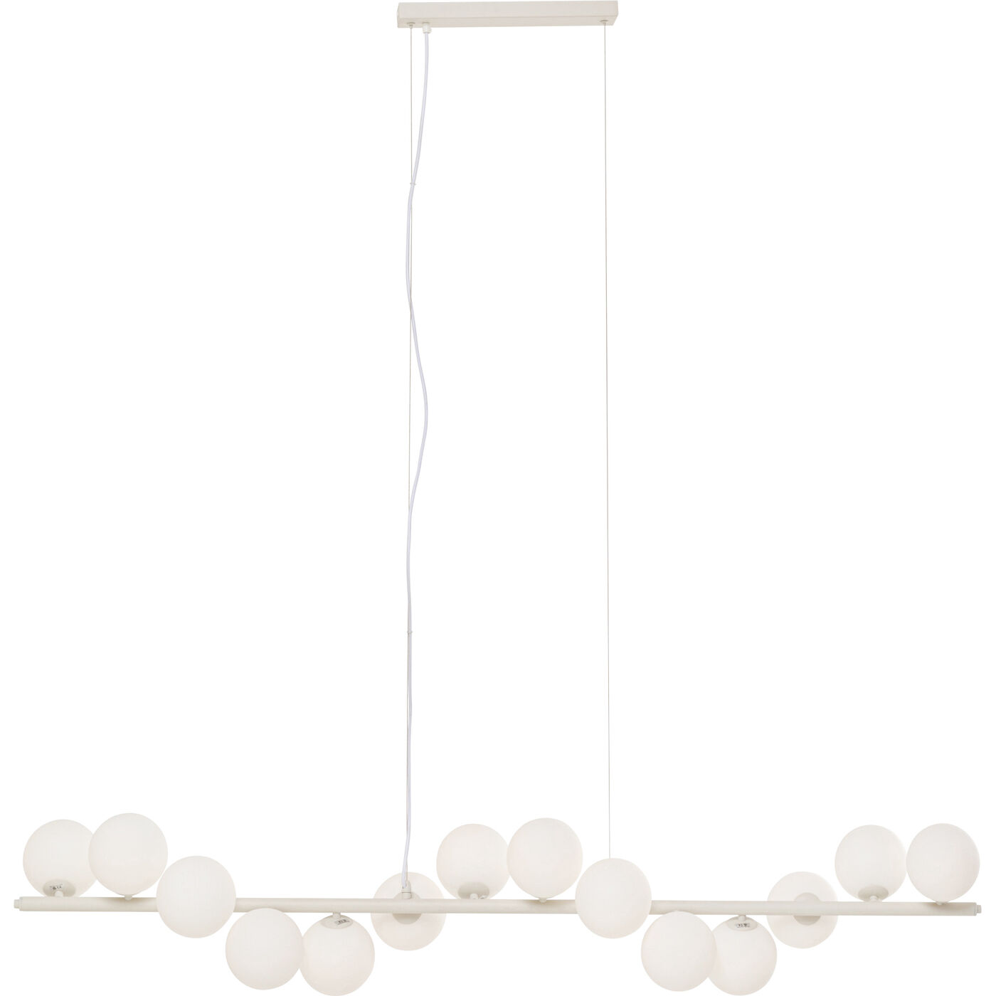 Hängeleuchte Scala Balls Milky Greige 150cm