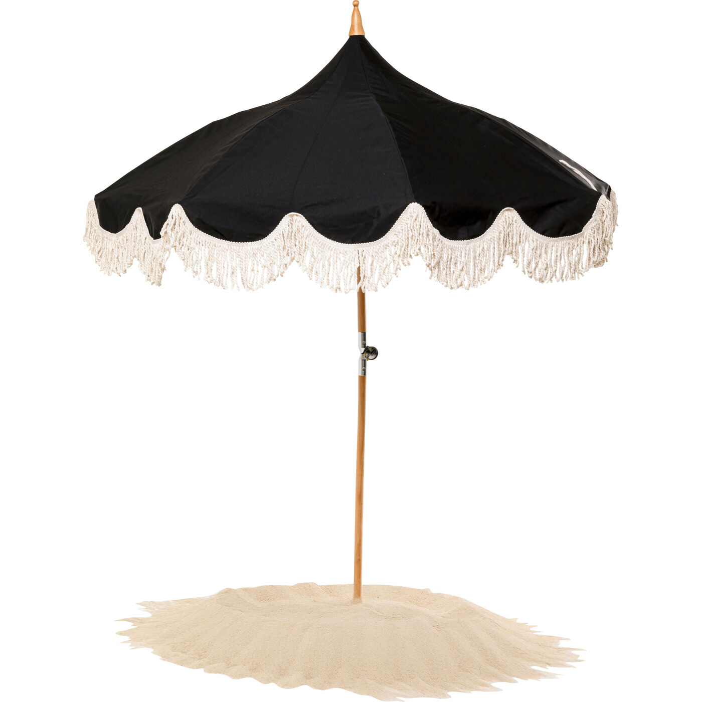 Sonnenschirm Temple Schwarz Ø200cm