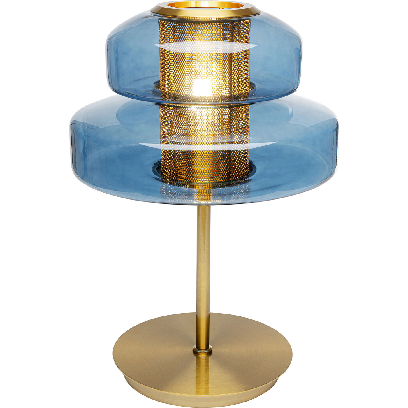 Tischleuchte Arcadia Blau 51cm