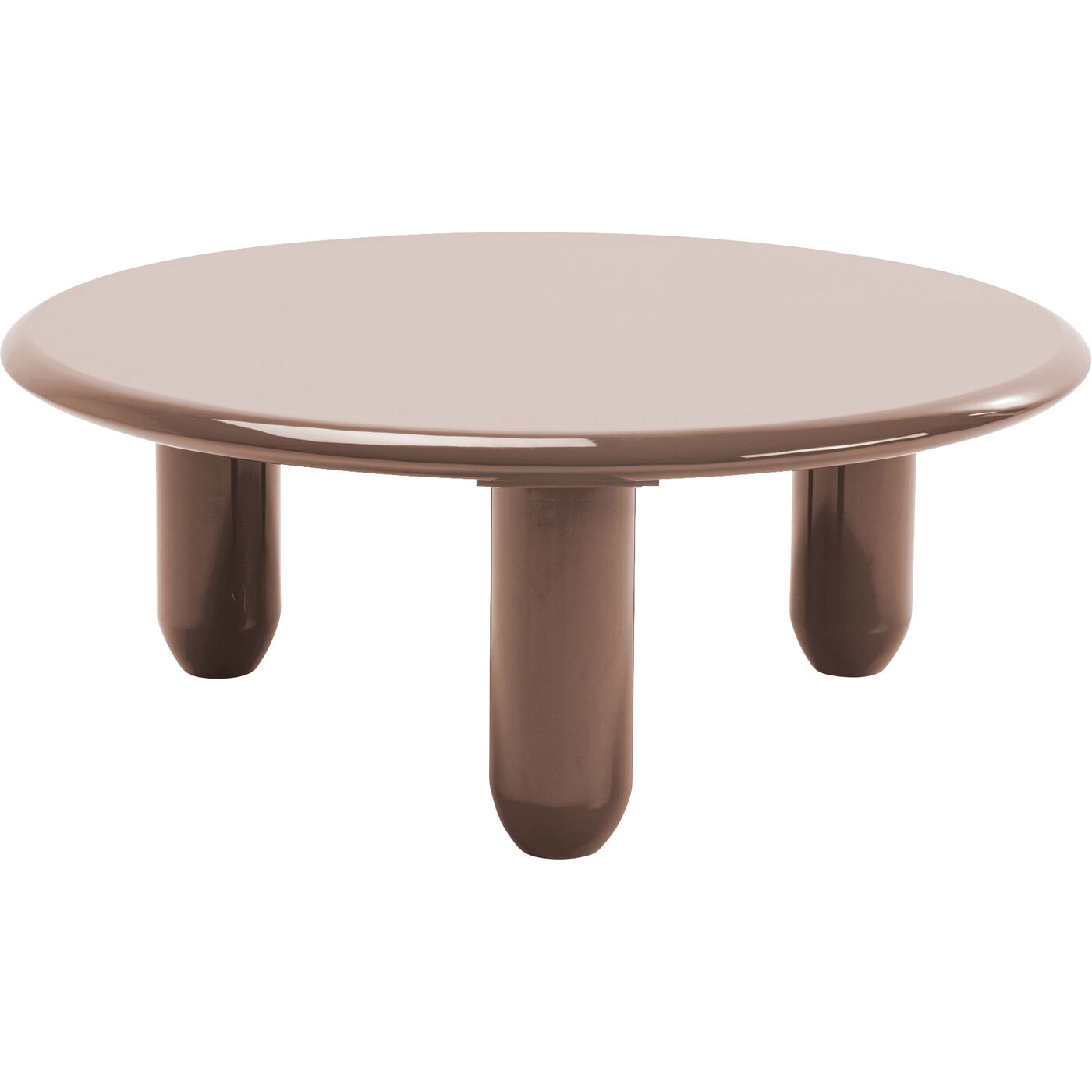 Couchtisch Eliano Mocha Braun Ø90cm