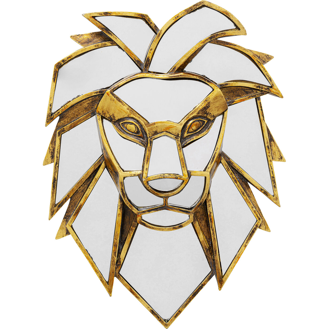 Wandobjekt  Lion Mirror 35cm