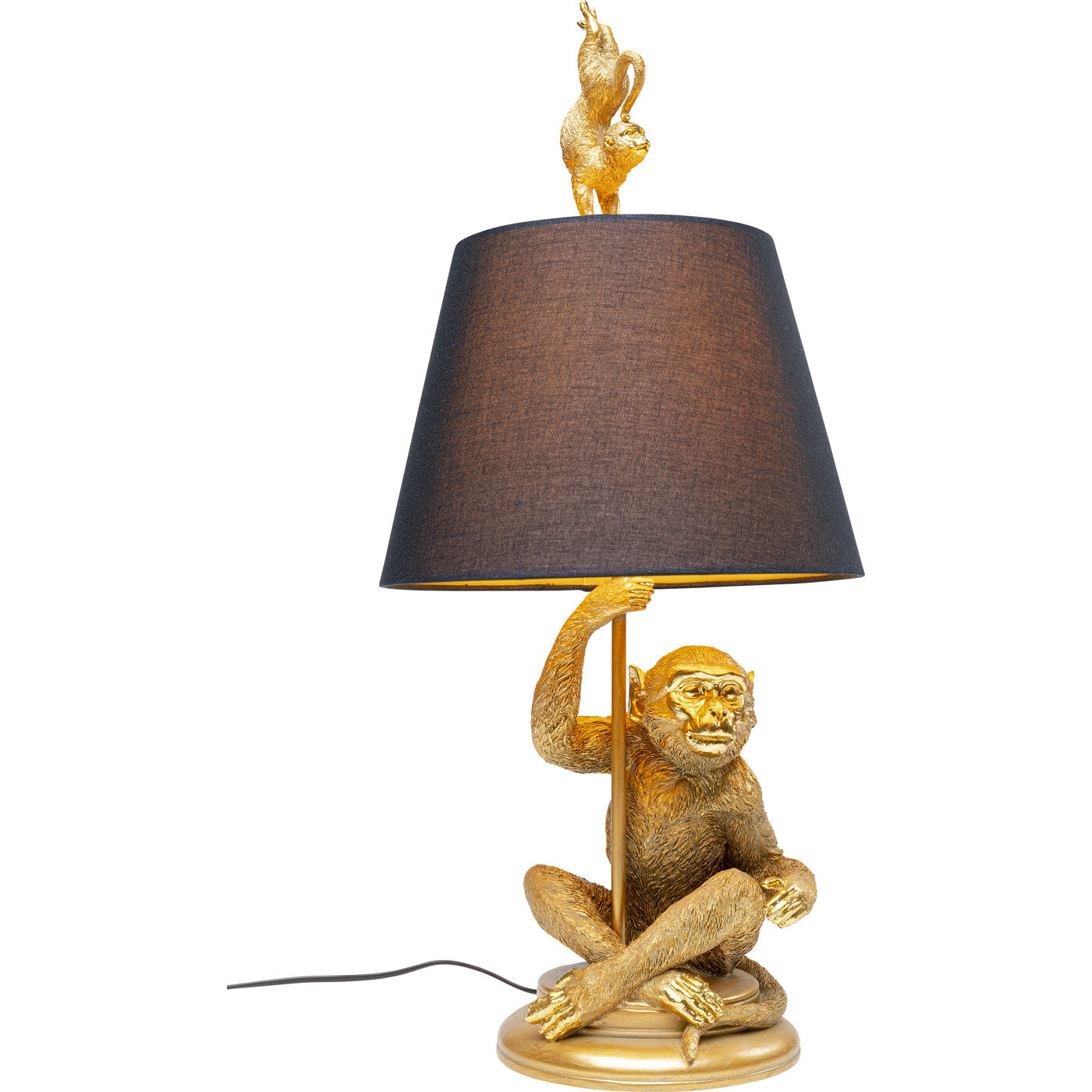KARE Green Tischleuchte Animal Pole Dance 68cm OCCASION