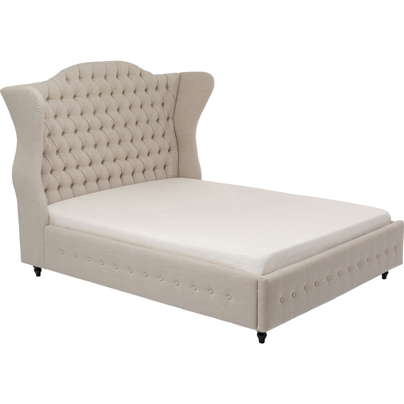 Bett City Spirit Linen Natural 180x200cm