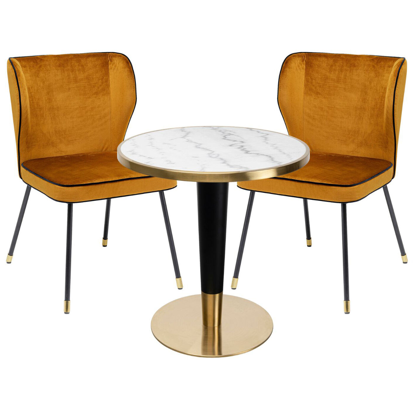 Essgruppe Amalia Gold (3/tlg)