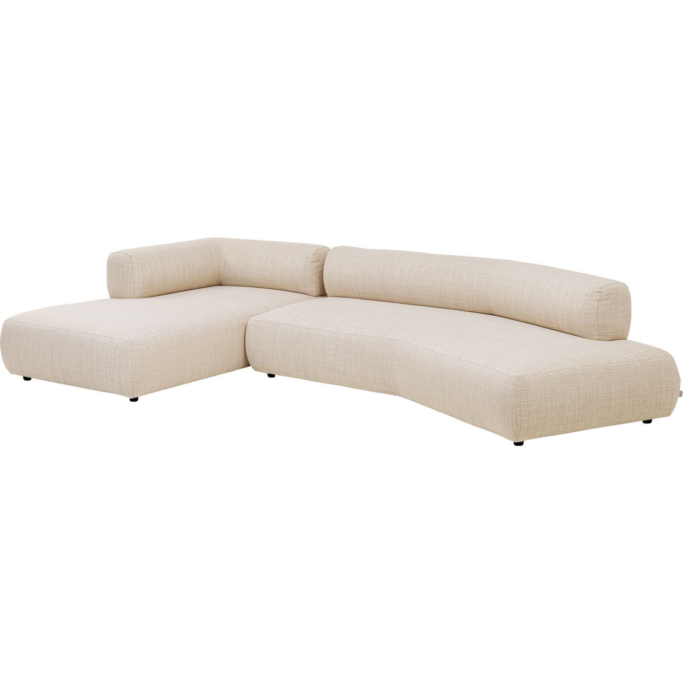 Ecksofa Bow Links Creme